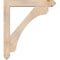 Ekena Millwork Legacy Arts and Crafts Smooth Bracket w/ Offset Brace, Douglas Fir, 5 1/2"W x 30"D x 34"H BKT0604X30X34LEC03SDF - alternate 3